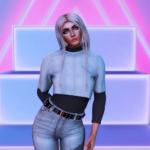 Layered shirt for MP Female