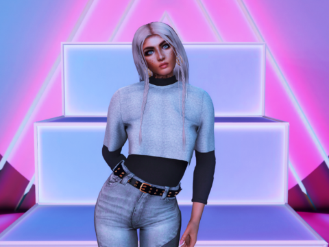 Layered shirt for MP Female