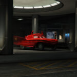 Lightning mcqueen flo car mod For GTA 5 1.05
