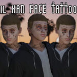 Lil Xan Face Tattoos