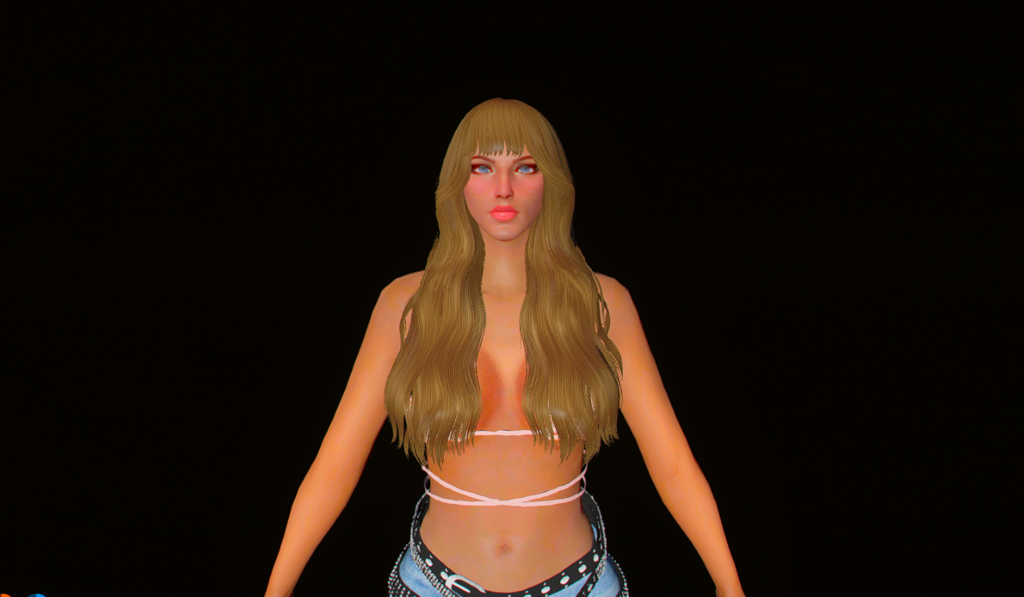 Long Hair for MP Female 1.0