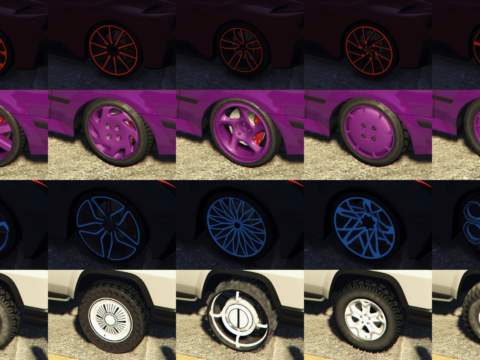Lore Friendly + Neon Wheels Pack [SP / FiveM / Add-On] V1.1