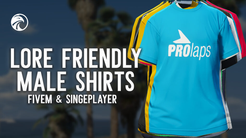 Lore friendly shirts for MP male [FiveM - Singeplayer] V1.0