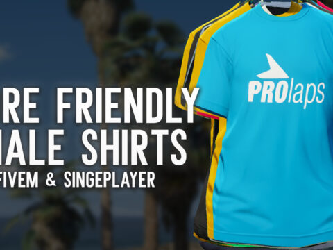Lore friendly shirts for MP male [FiveM - Singeplayer] V1.0