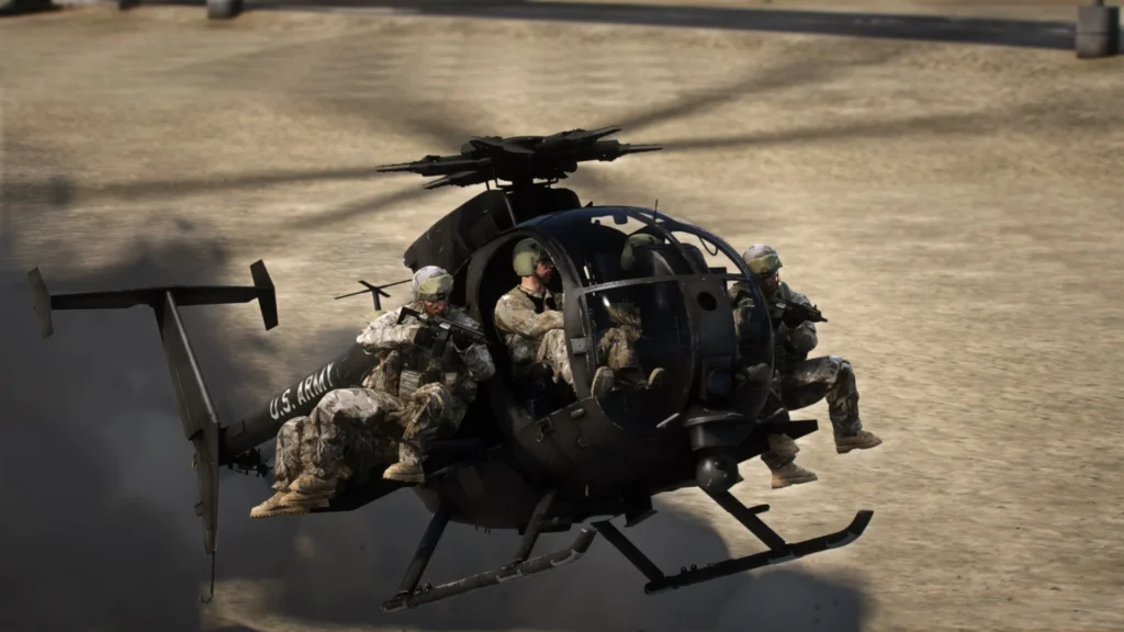 MH-6M Little Bird Troop Version [Add-On] 1.0