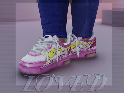 MP Female Princess Peach Shoes