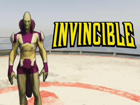 Martian Man (Invincible) [Add-On Ped]