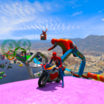 Mega Ramp Stunt Challenge (Bike, Super Car, Boat)