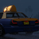 Modified taxi headlights and taillights replacement mod for GTA 5 [REPLACE] [OIV] V1.0