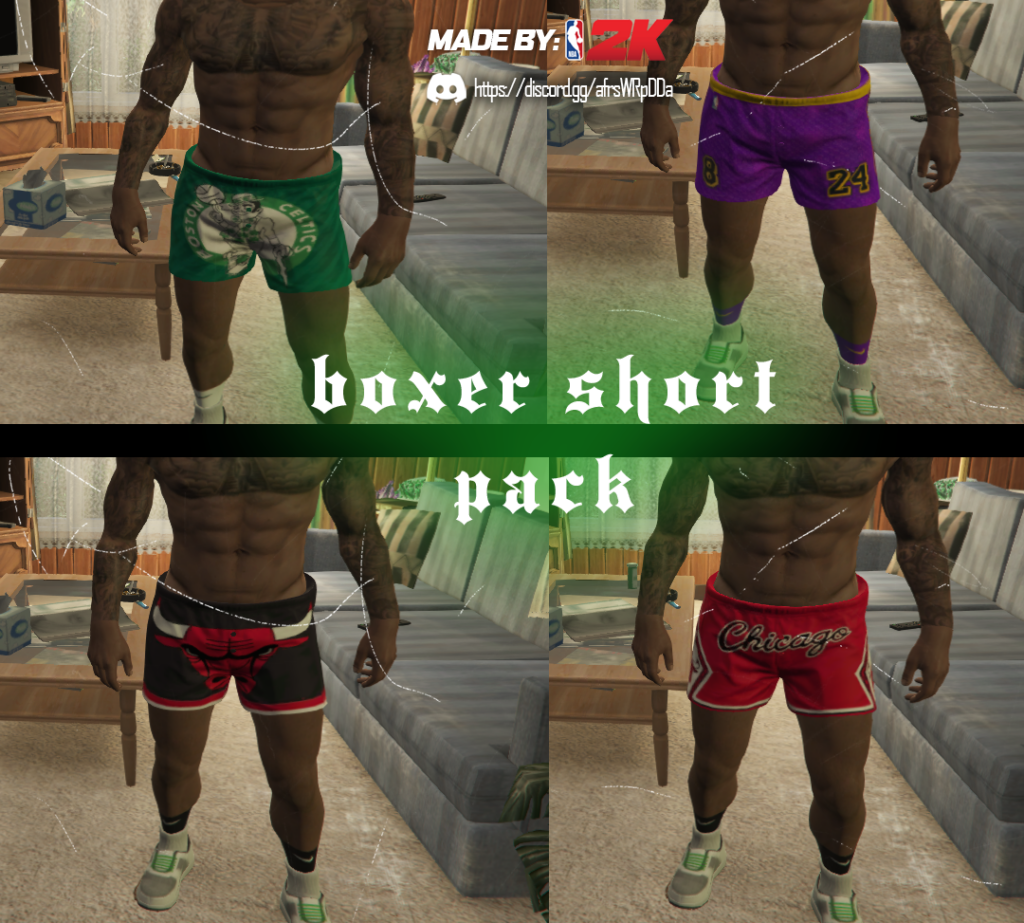 NBA Boxer Short pack part2 1.0