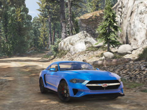 Paintable Roof Vapid Dominator GT [Add-On | LODs | Tuning | Animated Roof] V1.0