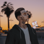 Post Malone Face Tattoos / Premade / MP Male V1.0