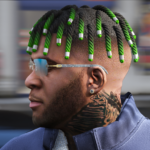 Retexture Small Dreads 3 Colors For Franklin