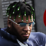 Retexture Small Dreads 3 Colors For Franklin4