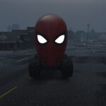 SPIDER MAN HEAD MONSTER TRUCK4