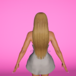 Sasha Hair For MP Female 1.02