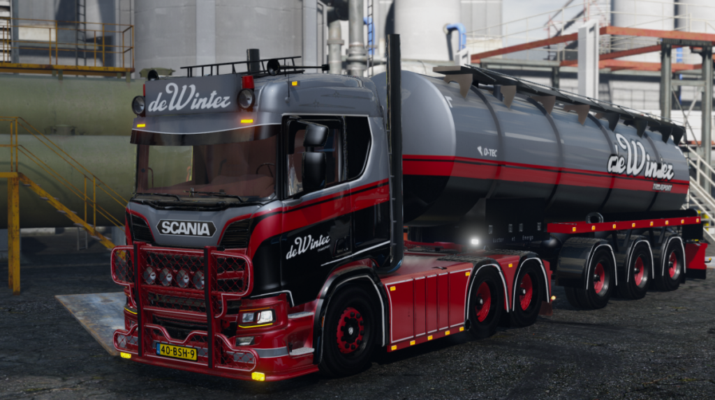 Scania R520 V8 De Winter [Add-On | Materials]