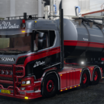 Scania R520 V8 De Winter [Add-On | Materials]