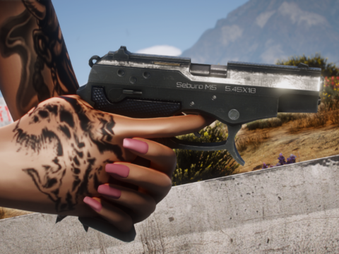Seburo M5 Pistol GITS [Replace] V1.0
