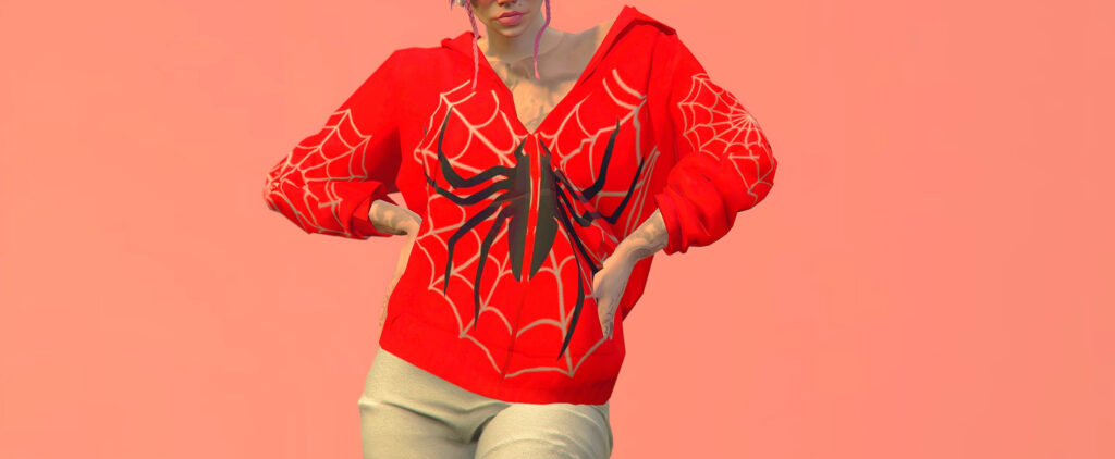 Spider Jacket For MP Female 1.0