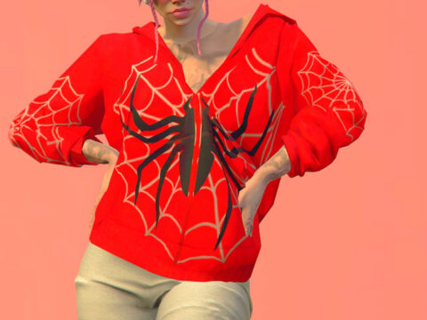 Spider Jacket For MP Female 1.0