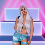 Super long wavy hair for MP Female