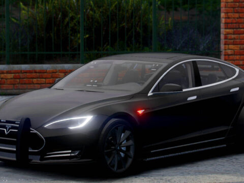 Tesla Model S Unmarked