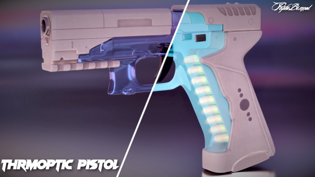 [GHOST IN THE SHELL] Major's Thermoptic Pistol 1.0