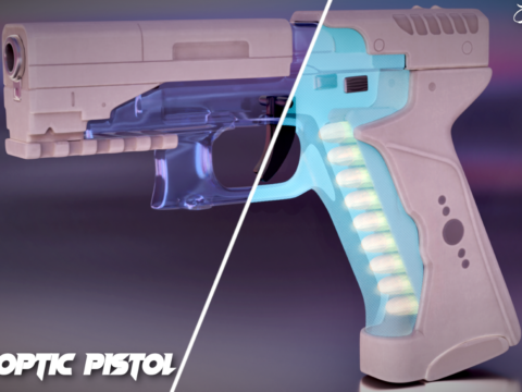 [GHOST IN THE SHELL] Major's Thermoptic Pistol 1.0