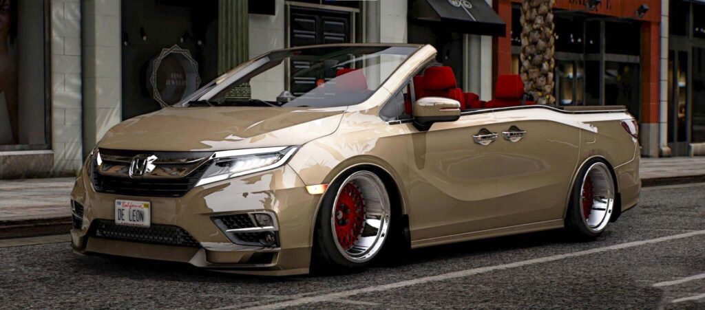 Topless Honda Odyssey