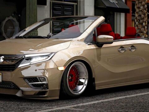 Topless Honda Odyssey