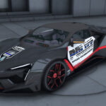 W Motors Fenyr Hypercar Police