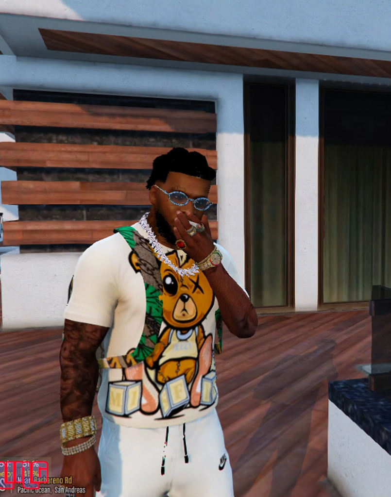 Yeezy Bear shirt for Franklin