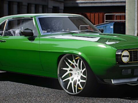 1969 Chevrolet Camaro Forgiatos