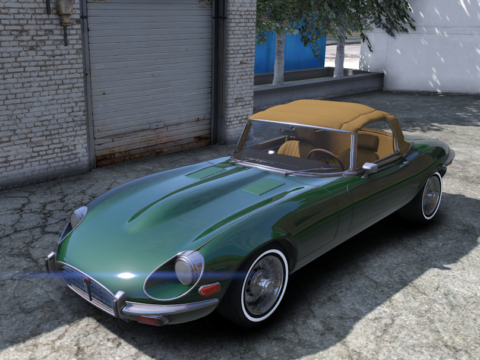 1971 Jaguar E-Type S2C Convertible 1.0