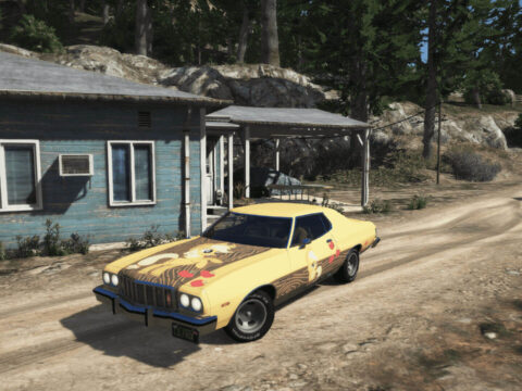 1976 Ford Gran Torino Apple Jack