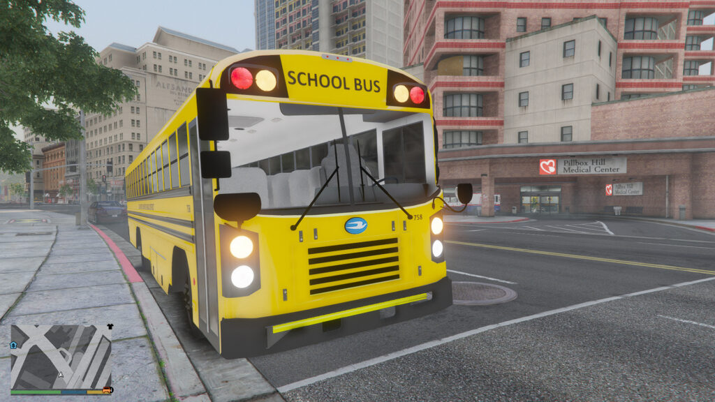 2016 Bluebird School Bus Flat nose [Addon] 1.0