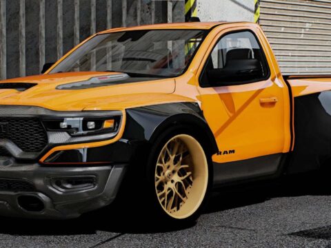 2023 Dodge Ram 1500 TRX 6x6 Slammed