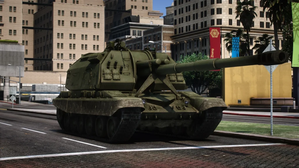 2S19 MSTA-S Artillery [Add-On | LODs] V1.0