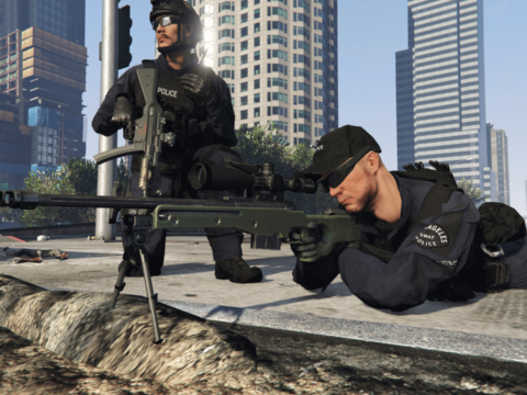 AI Arctic Warfare [Replace, Magnum, Police short] V1.0