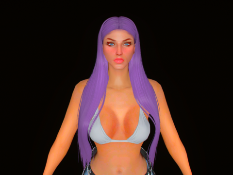 AIZA Long Hair For MP Female 1.0