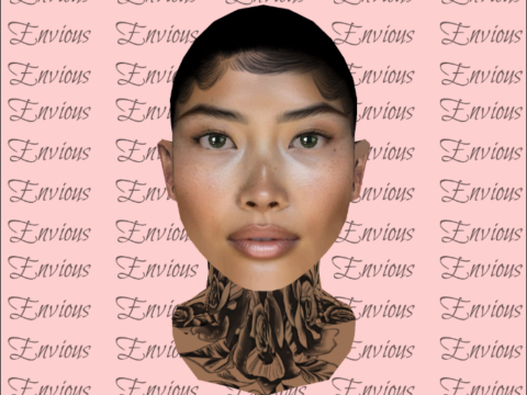 Asian Skin With Tattoos