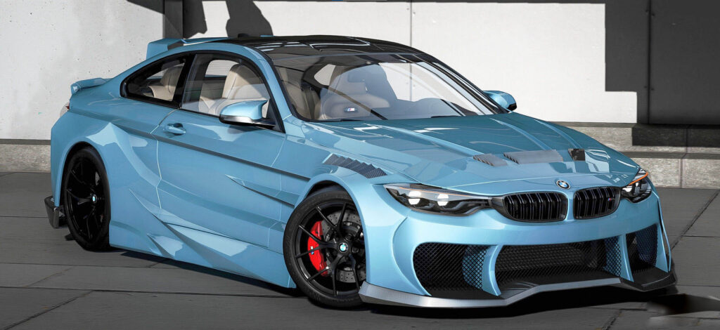 BMW M4 Abflug