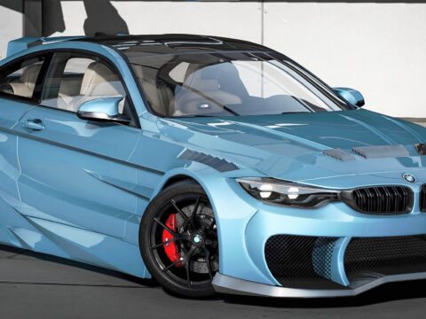 BMW M4 Abflug