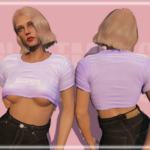 Babygirl Crop top for MP Female V1.0