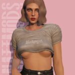 Babygirl Crop top for MP Female 1.05