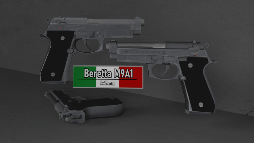 Beretta M9A1 [Animated] V1.0