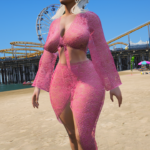 Bohemian Dress Set For MPFemale (Slim Body and STV2) V1.0