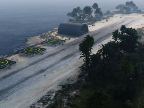 Cayo Perico Upgraded Airport | Louies Development [YMAP / ADDON/ FIVEM READY] 1.1