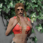 Chained Cropped Top